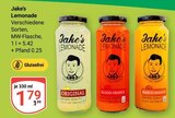 Lemonade Original Angebote von Jake's bei GLOBUS Krefeld für 1,79 €