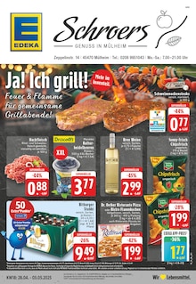 Aktueller EDEKA Prospekt "Aktuelle Angebote" für Mülheim (Ruhr) Aktueller EDEKA Prospekt für Mülheim (Ruhr) mit Seiten