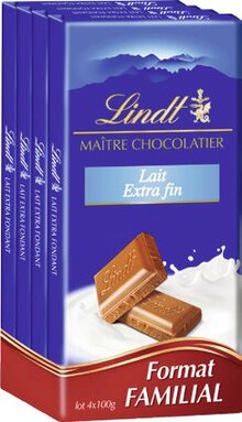 LOT DE 6 - LINDT - Connaisseurs - Assortiments de chocolats
