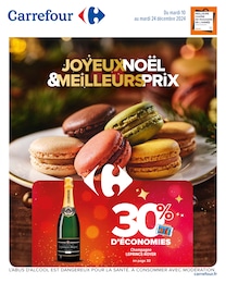 Catalogue Supermarchés Carrefour en cours à Ouzouer-sur-Loire et alentours, JOYEUX NOËL & MEILLEURS PRIX, 90 pages, 10/12/2024 - 24/12/2024