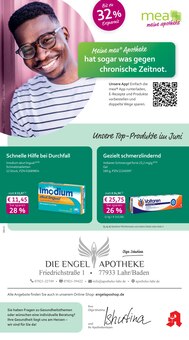 mea - meine apotheke Prospekt Unsere Juni-Angebote mit 4 Seiten