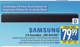2.0-Soundbar HW-B410GF Angebote von Samsung bei E center Neusäß für 79,99 €