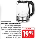 Wasserkocher WK-119988.7 Angebote von Emerio bei E center Schorndorf für 19,99 €
