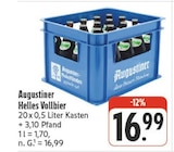 Helles Vollbier bei EDEKA im Prospekt "" für 16,99 €