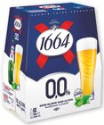Bière sans alcool blonde - 1664 - Intermarché à Angers Bière sans alcool blonde - 1664 en promo chez Intermarché Angers à 2,85 €