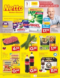 Netto Marken-Discount Prospekt für Burglengenfeld: "Aktuelle Angebote", 58 Seiten, 29.07.2024 - 03.08.2024