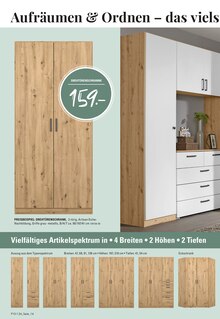 Kleiderschrank im Möbel Bohn Prospekt "EXTRA LANGES EINKAUFS-WOCHENENDE" mit 20 Seiten (Würzburg)