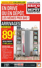 Catalogue Brico Dépôt à Thiais, avec 24 pages Prospectus Brico Dépôt à Thiais, "En drive ou en dépôt, les mêmes prix bas !", 24 pages, 04/06/2021 - 22/06/2021