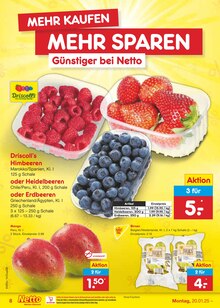 Obst im Netto Marken-Discount Prospekt "Aktuelle Angebote" mit 59 Seiten (Düsseldorf)