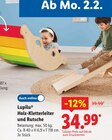 Holz-Kletterleiter und Rutsche im Angebot bei Lidl in Würzburg Holz-Kletterleiter und Rutsche Angebote von Lupilu bei Lidl Würzburg für 34,99 €