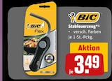 Stabfeuerzeug von BIC im aktuellen REWE Prospekt