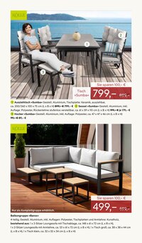 Gartenmöbel im Pflanzen Kölle Prospekt "WELTFRAUENTAG" mit 20 Seiten (Fürth)