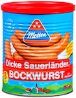 Dicke Sauerländer Bockwurst Angebote von Metten bei REWE Moers für 3,49 €