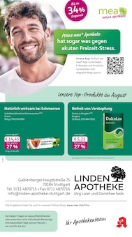 Aktueller mea - meine apotheke Prospekt "Unsere August-Angebote" für Stuttgart Aktueller mea - meine apotheke Prospekt für Stuttgart mit Seiten