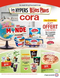 Catalogue Supermarchés Cora en cours à Massy et alentours, Saveurs du MONDE, 36 pages, 30/04/2024 - 06/05/2024