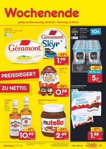 Nutella im Netto Marken-Discount Prospekt "Aktuelle Angebote" mit 51 Seiten (Gütersloh)