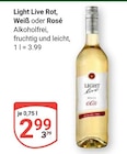 Aktuelle Wein Angebote bei GLOBUS in Bochum Aktuelles Light Live Rot Angebot bei GLOBUS in Bochum ab 2,99 €