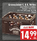 Aktuelle Veltins Angebote bei E center in Ahlen Aktuelles naturtrübes Landbier Angebot bei E center in Ahlen ab 14,99 €
