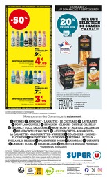 Prix et réduction Carafe dans le prospectus Super U en cours Offre Carafe dans le catalogue Super U du moment à la page 44