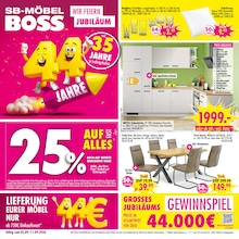 SB Möbel Boss Prospekt für Böhl-Iggelheim mit 12 Seiten SB Möbel Boss Prospekt für Böhl-Iggelheim: "WIR LIEFERN AB. SEIT 44 JAHREN!", 12 Seiten, 05.09.2026 - 11.09.2026