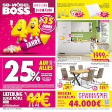 SB Möbel Boss Ludwigshafen Prospekt der aktuellen Woche, gültig von 05.09.2026 bis 11.09.2026 Aktueller SB Möbel Boss Ludwigshafen Prospekt "WIR LIEFERN AB. SEIT 44 JAHREN!" mit 12 Seiten