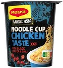 5 Minuten Terrine Nudeln in Rahmsauce oder Magic Asia Noodle Cup Chicken Angebote von Maggi bei REWE Weimar für 0,99 €