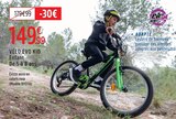 VÉLO EVO KID - EVG - Intersport à Vaulx-en-Velin VÉLO EVO KID - EVG en promo chez Intersport Vaulx-en-Velin à 149,99 €