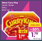 Curry King Angebote von Meica bei Netto Marken-Discount Aschaffenburg für 1,79 €