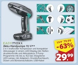 Akku-Handpumpe 11,1 V im Angebot bei famila Nordwest in Lingen Akku-Handpumpe 11,1 V Angebote von EASYmaxx bei famila Nordwest Lingen für 29,99 €