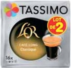 Dossettes de café l'or long classique - TASSIMO en promo chez Intermarché Le Mans à 3,97 €