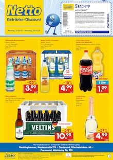 Netto Marken-Discount Prospekt "DER ORT, AN DEM DU IMMER AUSGEZEICHNETE PREISE FINDEST." mit  Seiten (Dortmund)