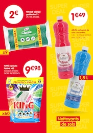 Prix et réduction Lessive dans le prospectus B&M en cours Offre Lessive dans le catalogue B&M du moment à la page 14