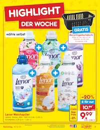 Netto Marken-Discount Lenor Weichspueler im Prospekt 