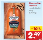 Netto Marken-Discount - Teewurst Angebot im Prospekt Teewurst bei Netto Marken-Discount im Prospekt "" für 2,49 €