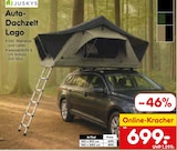 Auto-Dachzelt Lago im Angebot bei Netto Marken-Discount in Ulm Auto-Dachzelt Lago Angebote von Juskys bei Netto Marken-Discount Ulm für 699,00 €