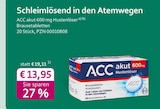 Schleimlösend in den Atemwegen bei mea - meine apotheke im Prospekt "" für 13,95 €