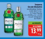 Gin im Angebot bei Marktkauf in Bautzen Gin Angebote von Tanqueray bei Marktkauf Bautzen für 13,99 €