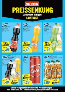 Cola im aktuellen Norma Prospekt (Langenhagen) Cola im Norma Prospekt "Mehr fürs Geld" mit 27 Seiten (Langenhagen)