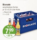 Bionade im V-Markt Prospekt Bionade von Bionade im aktuellen V-Markt Prospekt für 7,99 €
