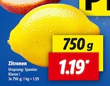 Zitronen Angebote bei Lidl Magdeburg für 1,19 €