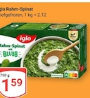 Rahm-Spinat bei GLOBUS im Prospekt "" für 1,59 €