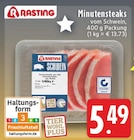 Minutensteaks vom Schwein bei EDEKA im Bocholt Prospekt für 5,49 €