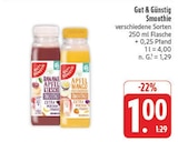 Aktuelle Saft Angebote bei EDEKA in Leipzig Aktuelles Smoothie Banane Apfel Kirsche Angebot bei EDEKA in Leipzig ab 1,00 €
