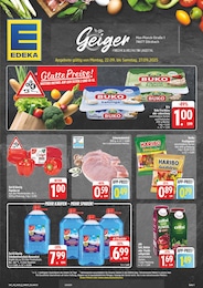 EDEKA Prospekt "Wir lieben Lebensmittel!" für Mulfingen, 28 Seiten, 22.09.2025 - 27.09.2025 EDEKA Prospekt "Wir lieben Lebensmittel!" für Mulfingen, 28 Seiten, 22.09.2025 - 27.09.2025