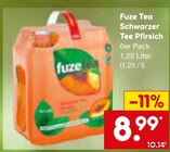 Schwarzer Tee Pfirsich von Fuze Tea im aktuellen Netto Marken-Discount Prospekt für 8,99 €