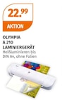 A 210 Laminiergerät von OLYMPIA im aktuellen Müller Prospekt für 22,99 €