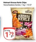 Aktuelle Chips Angebote bei GLOBUS in Jena Aktuelles Krosse Kerle Chips Angebot bei GLOBUS in Jena ab 1,79 €