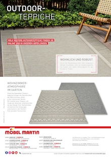 Teppichboden im Möbel Martin Prospekt "Wohnfühl-Ideen für Balkon und Garten!" mit 48 Seiten (Mainz)