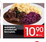 Rindergulasch mit Rotkohl und Butterspätzle Angebote bei Zurbrüggen Lippstadt für 10,90 €