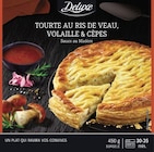 Tourte au ris de veau, volaille & cèpes - DELUXE en promo chez Lidl Tourte au ris de veau, volaille & cèpes - DELUXE dans le catalogue Lidl